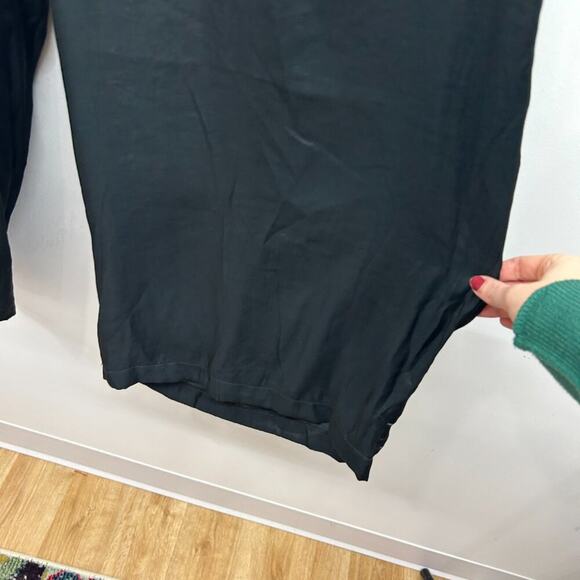 NEW $100 Eloquii Black Wide Leg Lightweight Pants Trousers Plus Size 20 - Picture 4 of 7